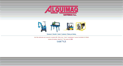 Desktop Screenshot of alquimaq.es